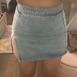 denim skirt